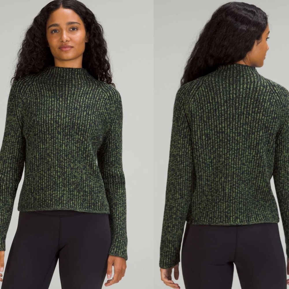 ✔️NWT Cotton Cashmere Mock Neck Sweater